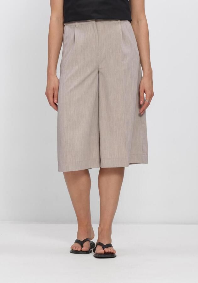 OBJECT Dames Broeken Objivalo Hw Lo Bermuda Shorts Zand