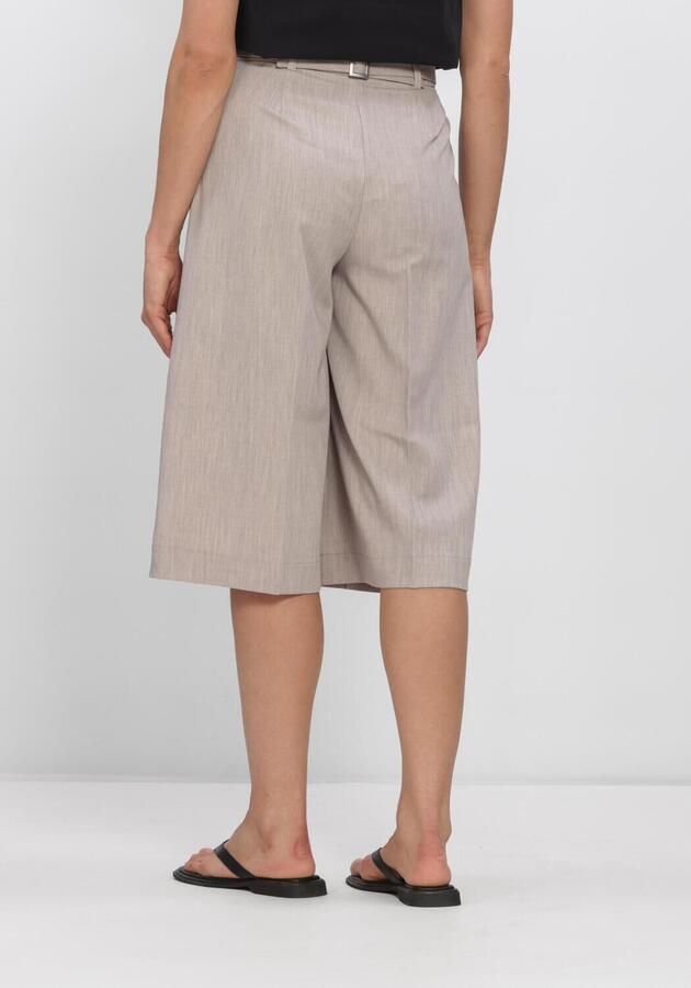 OBJECT Dames Broeken Objivalo Hw Lo Bermuda Shorts Zand - Foto 2