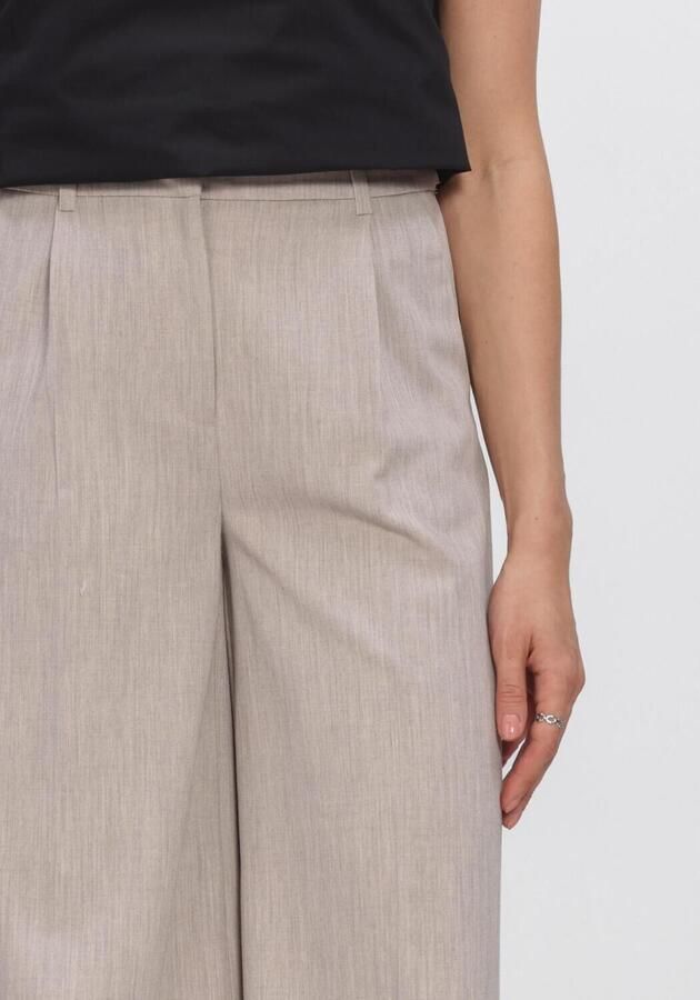 OBJECT Dames Broeken Objivalo Hw Lo Bermuda Shorts Zand - Foto 3