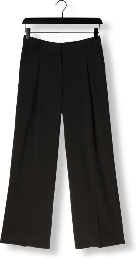 OBJECT Dames Broeken Objivy Hw Wide Pant Zwart - Foto 4