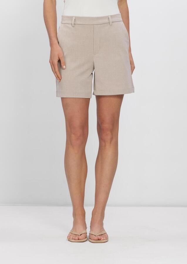OBJECT Dames Broeken Objlisa Mw Re Shorts Beige