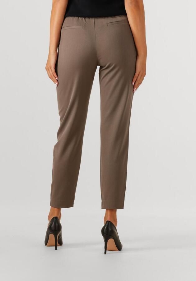 OBJECT Dames Broeken Objlisa Slim Pant Taupe