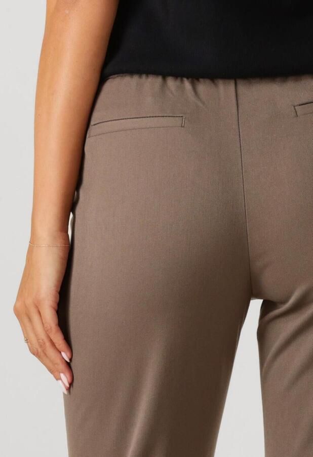 OBJECT Dames Broeken Objlisa Slim Pant Taupe - Foto 4