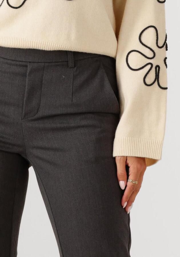 OBJECT Dames Broeken Objlisa Slim Pant Grijs - Foto 2