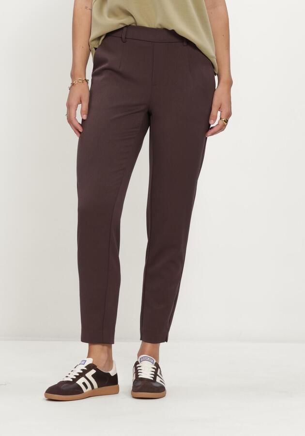 OBJECT Dames Broeken Objlisa Slim Pant Noos Bruin