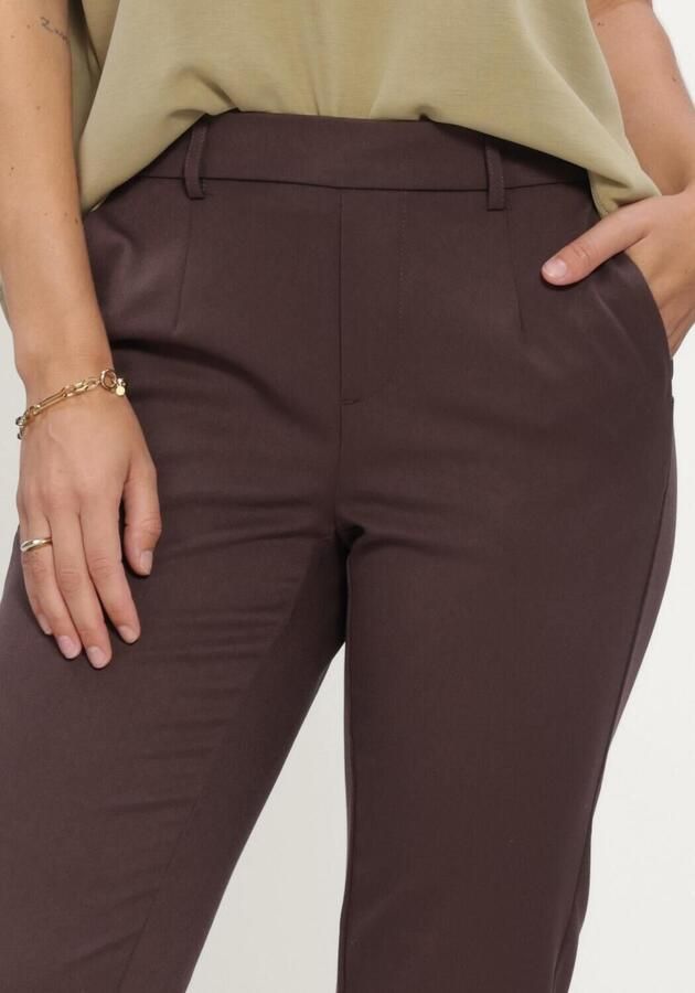 OBJECT Dames Broeken Objlisa Slim Pant Noos Bruin - Foto 3
