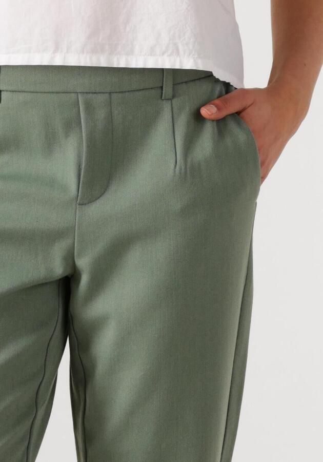 Object Groene Slim Pantalon voor Vrouwen Green Dames - Foto 2