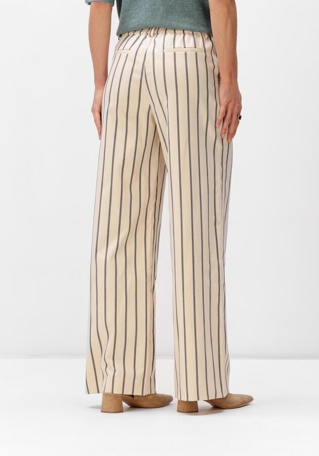 OBJECT Dames Broeken Objlisa Wide Pant Beige - Foto 2