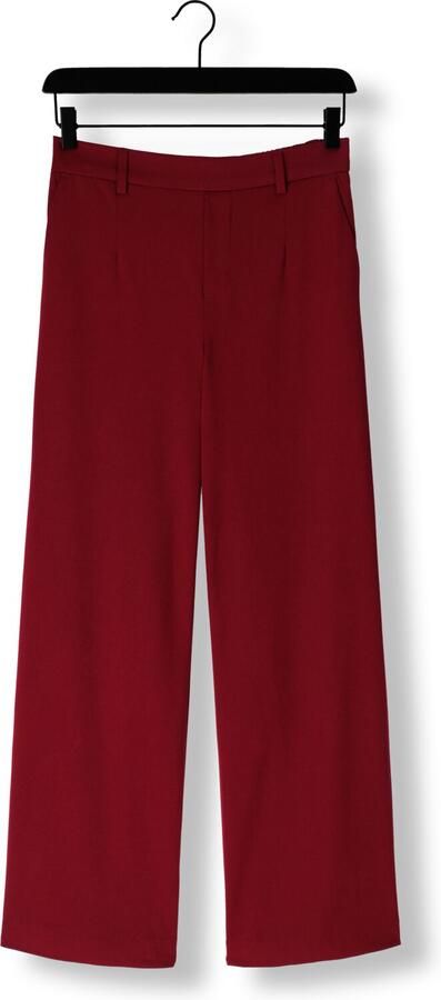 OBJECT Dames Broeken Objlisa Wide Pant Bordeaux - Foto 3