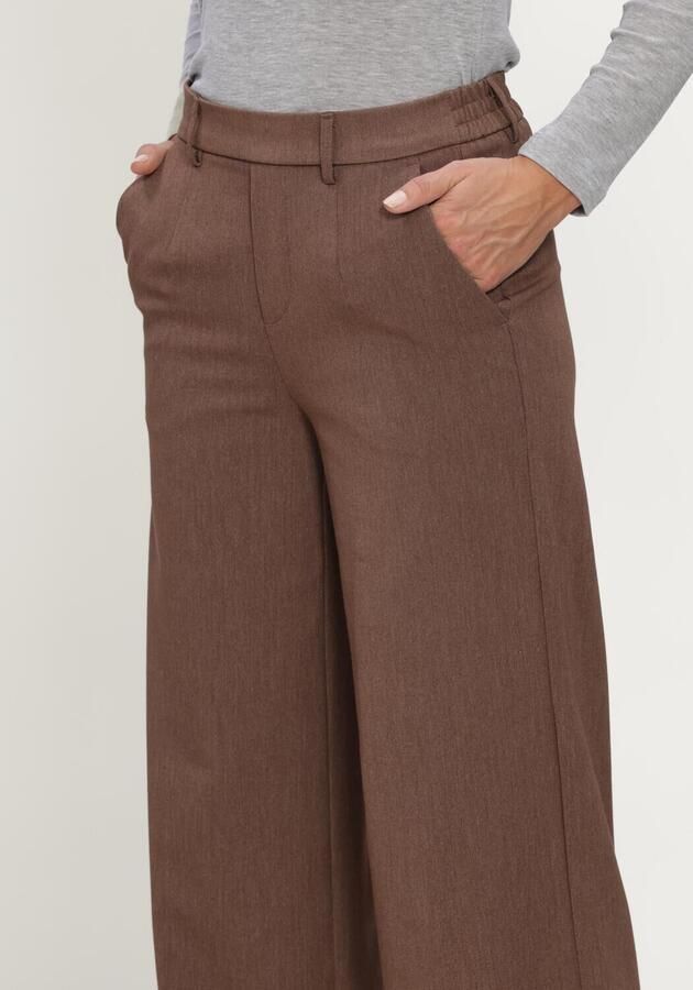 OBJECT Dames Broeken Objlisa Wide Pant Bruin - Foto 3