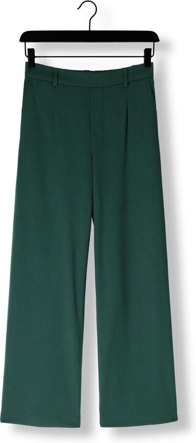 OBJECT Dames Broeken Objlisa Wide Pant Donkergroen - Foto 2