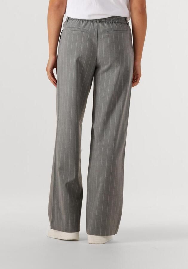 OBJECT Dames Broeken Objlisa Wide Pant Grijs - Foto 1