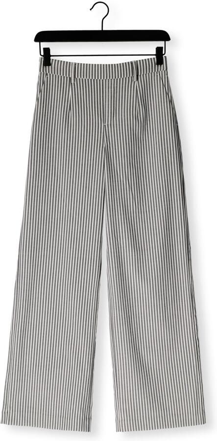 OBJECT OBJLISA wide leg regular waist pantalon wit - Foto 4