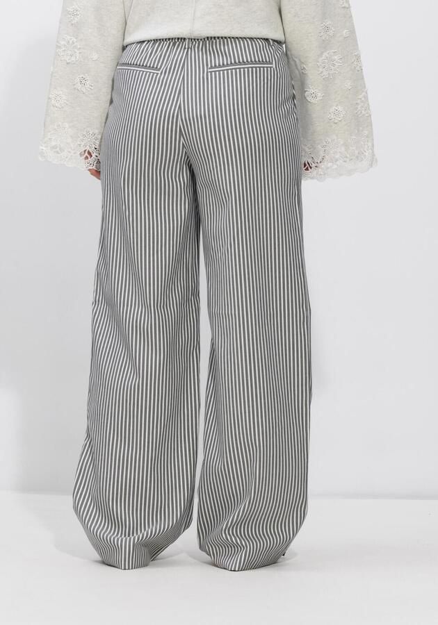 OBJECT OBJLISA wide leg regular waist pantalon wit - Foto 2