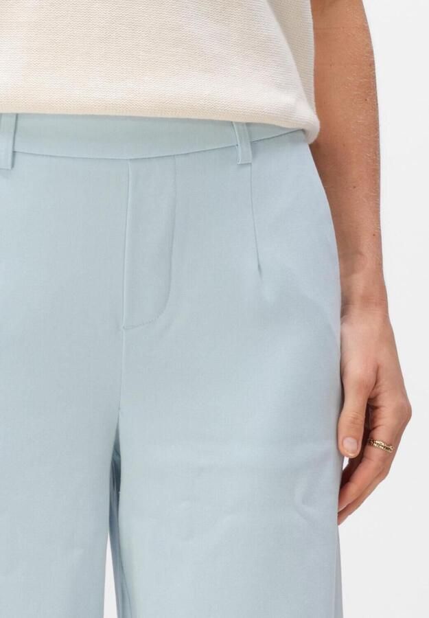 OBJECT Dames Broeken Objlisa Wide Pant Lichtblauw - Foto 3