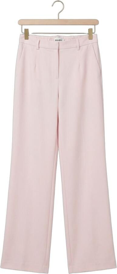 OBJECT Dames Broeken Objlisa Wide Pant Lichtroze - Foto 4
