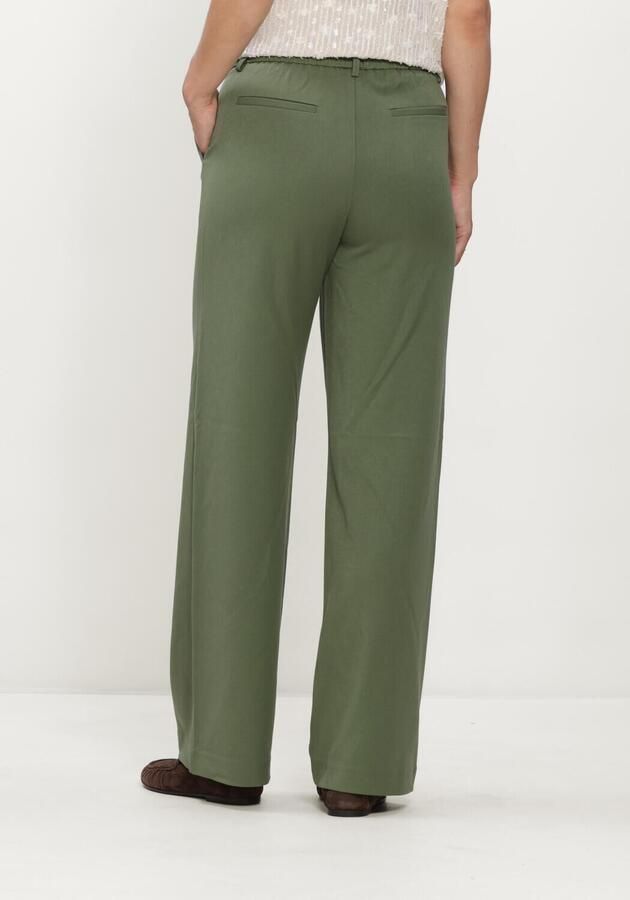 OBJECT Dames Broeken Objlisa Wide Pant Noos Groen - Foto 2