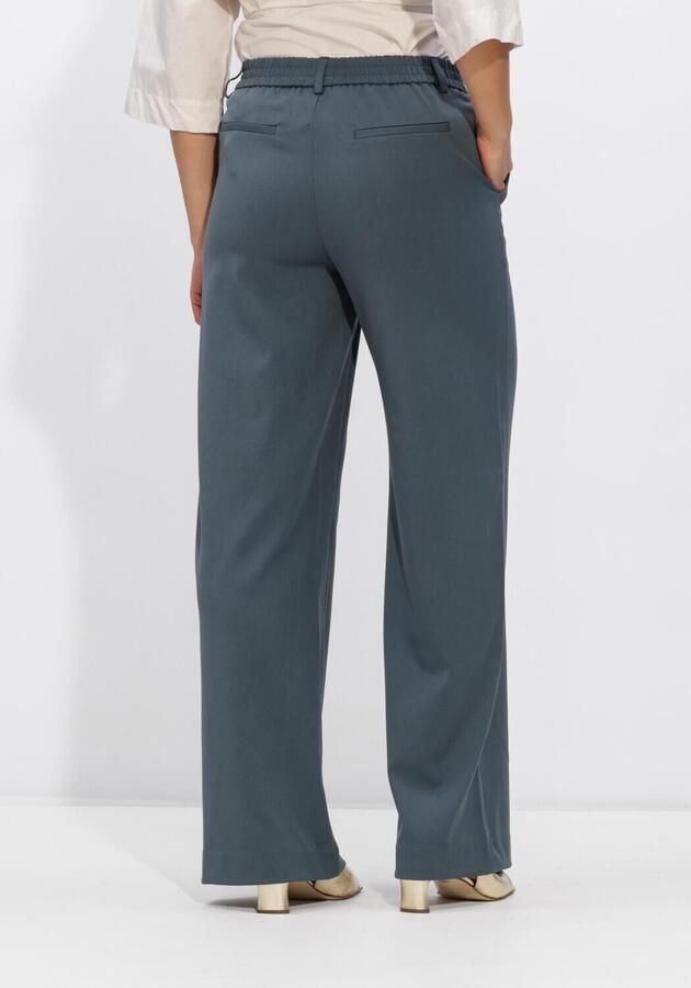 OBJECT Dames Broeken Objlisa Wide Pant Petrol - Foto 2