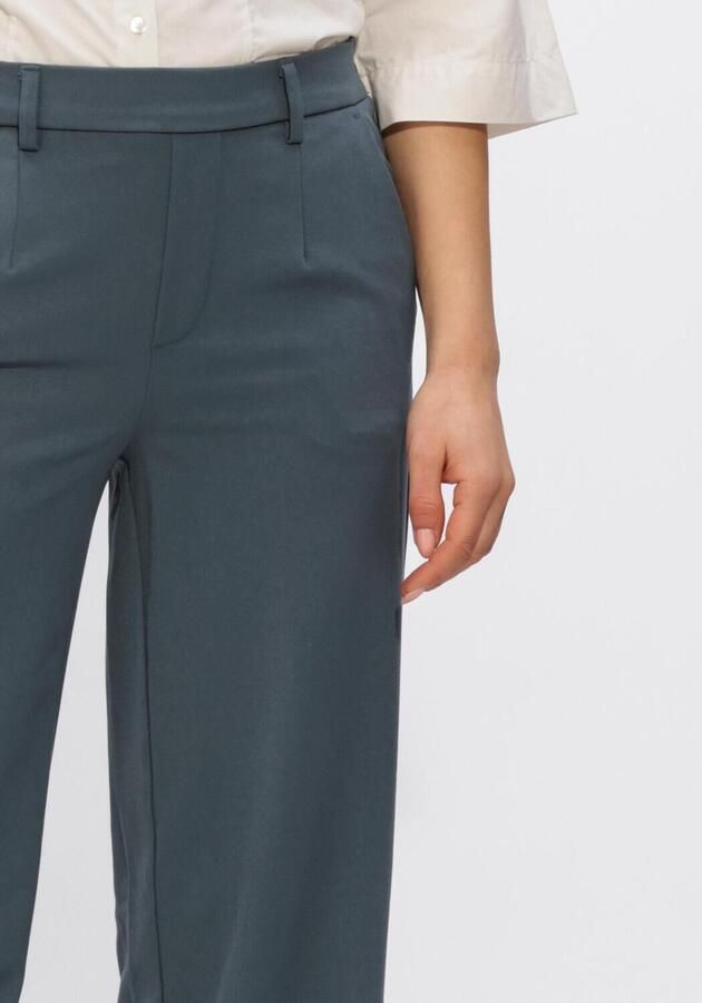 OBJECT Dames Broeken Objlisa Wide Pant Petrol - Foto 3