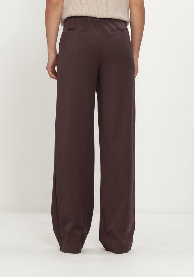 OBJECT Dames Broeken Objlisa Wide Pant Tall Bruin TALL - Foto 2