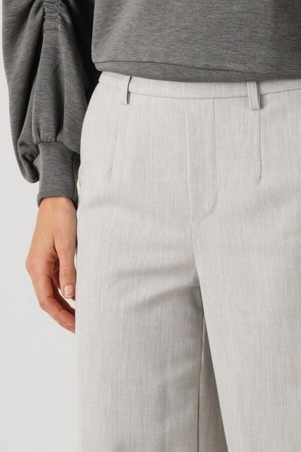 OBJECT Dames Broeken Objlisa Wide Pant Tall Lichtgrijs TALL - Foto 2