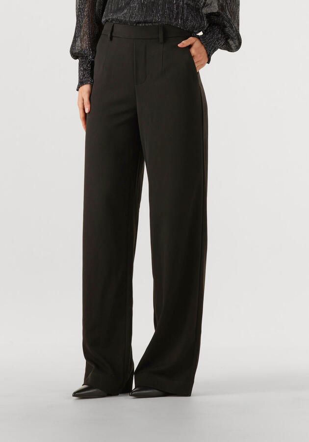 OBJECT Dames Broeken Objlisa Wide Pant Tall Zwart TALL - Foto 4