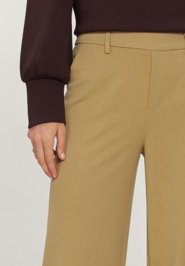 OBJECT Dames Broeken Objlisa Wide Pant Zand - Foto 3