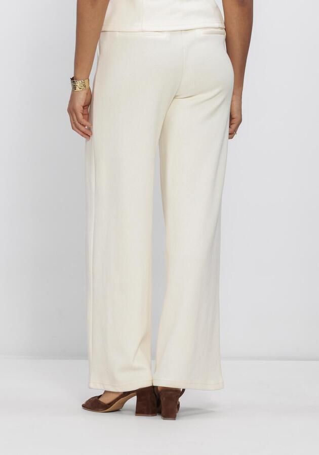 OBJECT Dames Broeken Objnoella Lisa Mw Wide Pant E Vip 26 Ecru - Foto 2