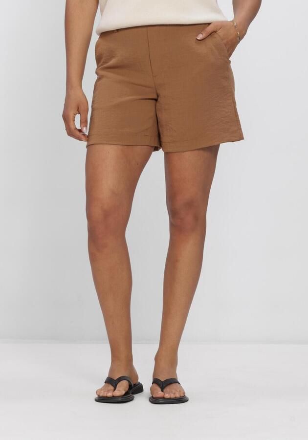 OBJECT Dames Broeken Objrini Lisa Mw Re Shorts 145 Nd Bruin
