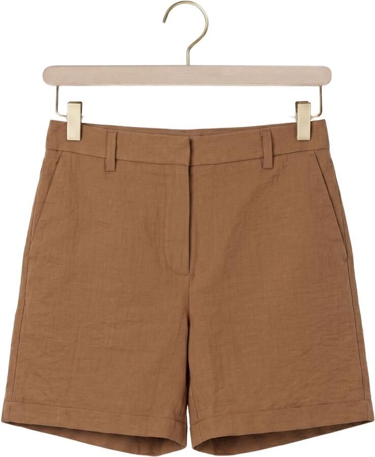 OBJECT Dames Broeken Objrini Lisa Mw Re Shorts 145 Nd Bruin - Foto 2