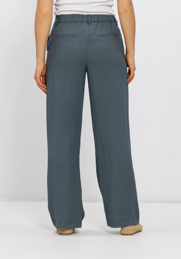 OBJECT Dames Broeken Objrini Mw Lo Wide Pant Petrol - Foto 2