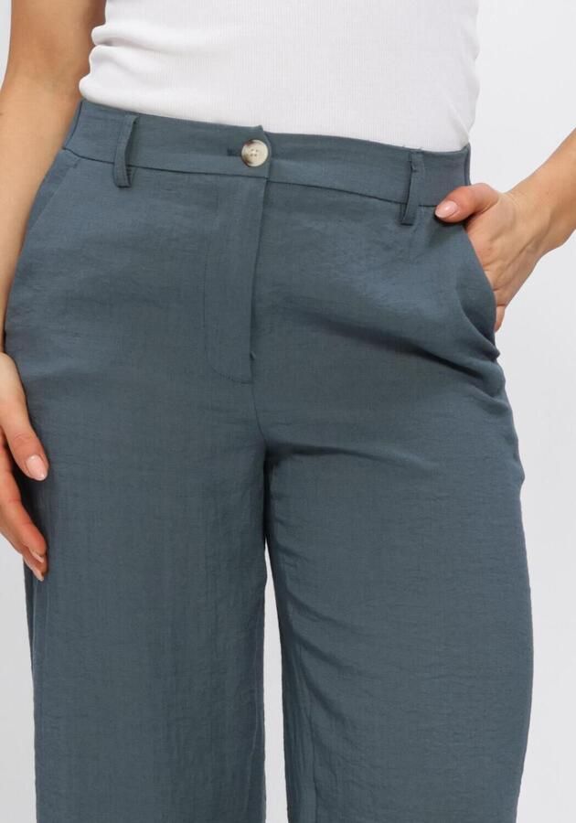 OBJECT Dames Broeken Objrini Mw Lo Wide Pant Petrol - Foto 3