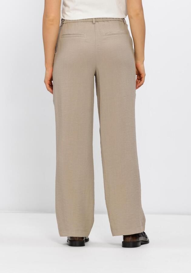 OBJECT Dames Broeken Objrini Mw Lo Wide Pant Zand - Foto 2