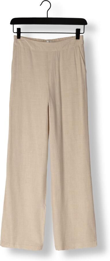 Object Wide leg stoffen broek met elastische band model 'Sanne Aline' - Foto 4