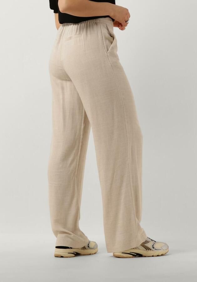 Object Wide leg stoffen broek met elastische band model 'Sanne Aline' - Foto 2