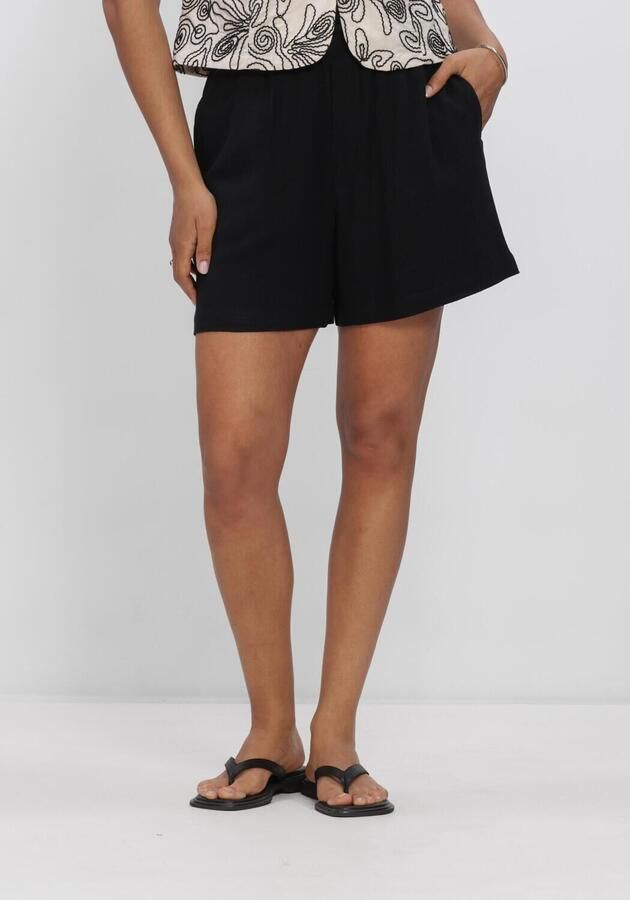 Object Regular fit bermuda met tunnelkoord model 'SANNE'