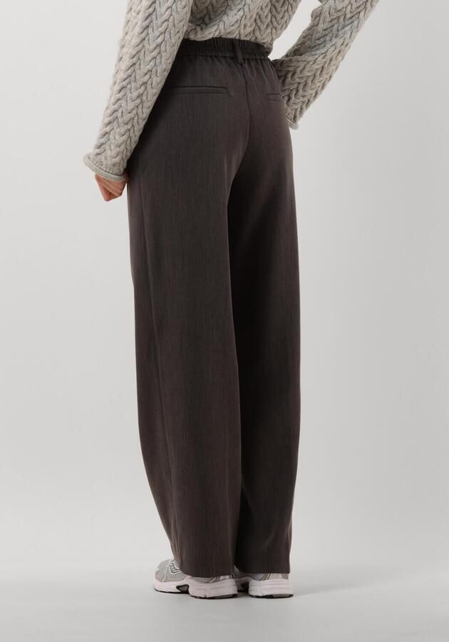 OBJECT Dames Broeken Objsigrid Hw Casual Pant Noos Grijs