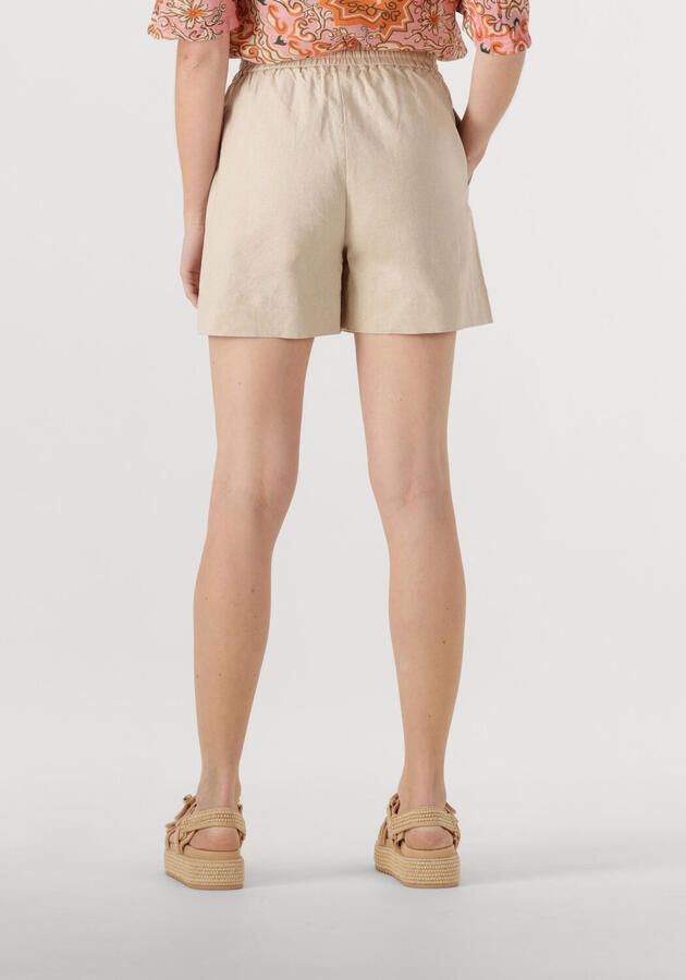 OBJECT Dames Broeken Objviggo Mw Lo Shorts Beige - Foto 2