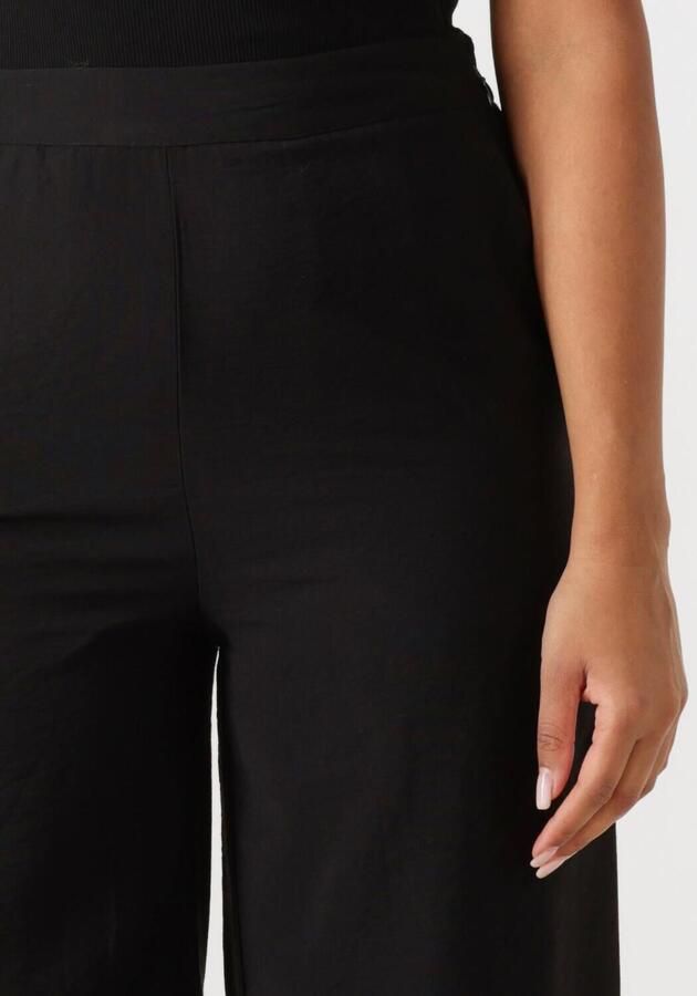 OBJECT Dames Broeken Objyui Hw Wide Pants 137 Zwart