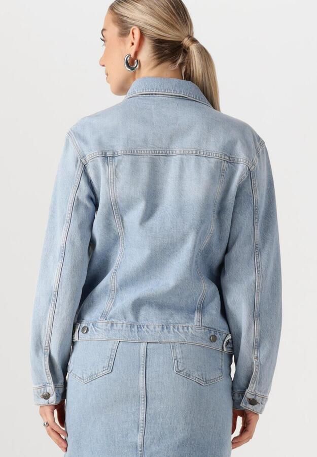 OBJECT Dames Jassen Objellen Re Denim Jacket Lichtblauw - Foto 3