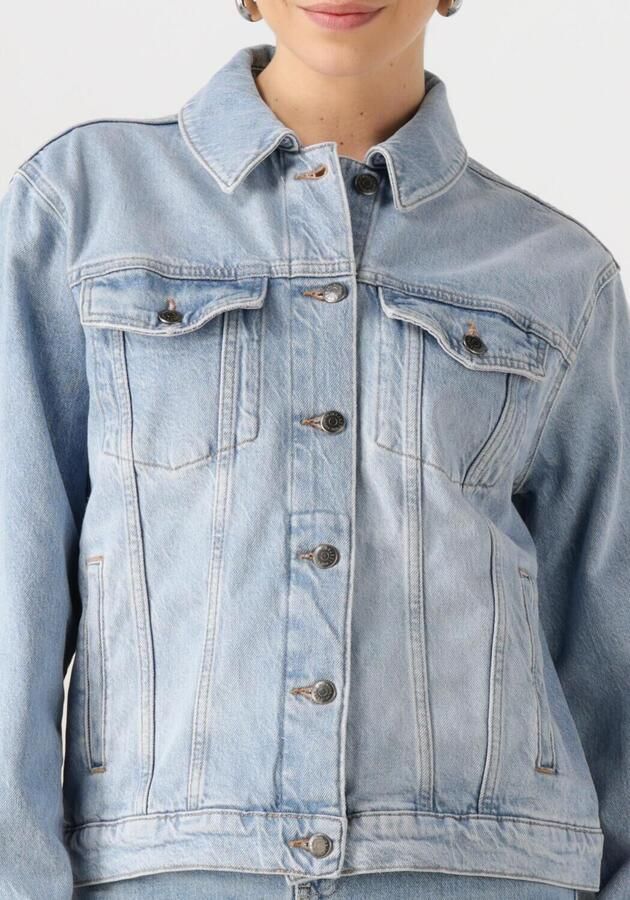 OBJECT Dames Jassen Objellen Re Denim Jacket Lichtblauw - Foto 2