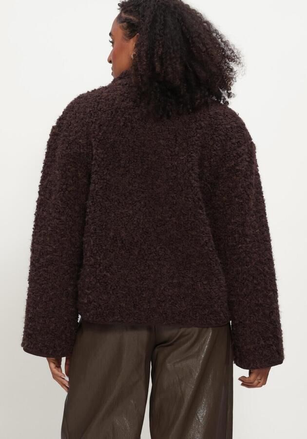 OBJECT Dames Jassen Objiduna Short Jacket Bruin - Foto 3