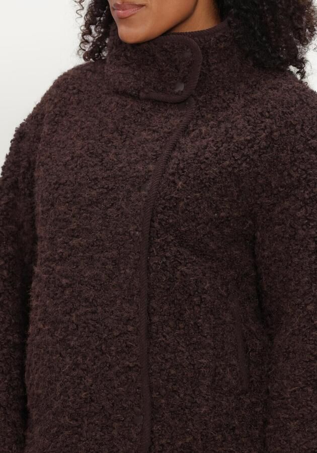 OBJECT Dames Jassen Objiduna Short Jacket Bruin - Foto 4