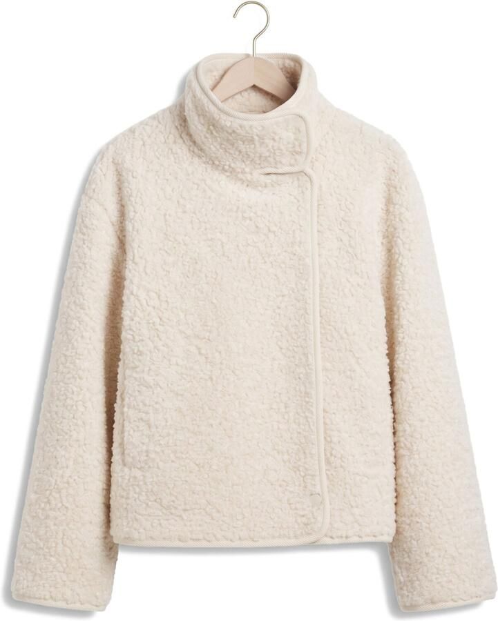 OBJECT Dames Jassen Objiduna Short Jacket Ecru - Foto 2