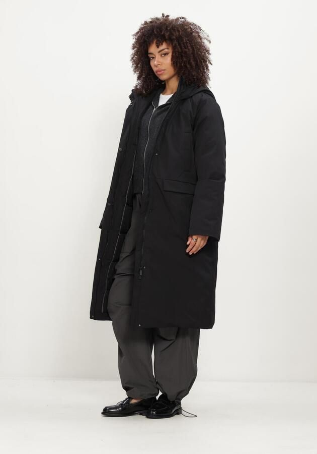 OBJECT Dames Jassen Objkelyn L s Re Long Jacket Noos Zwart