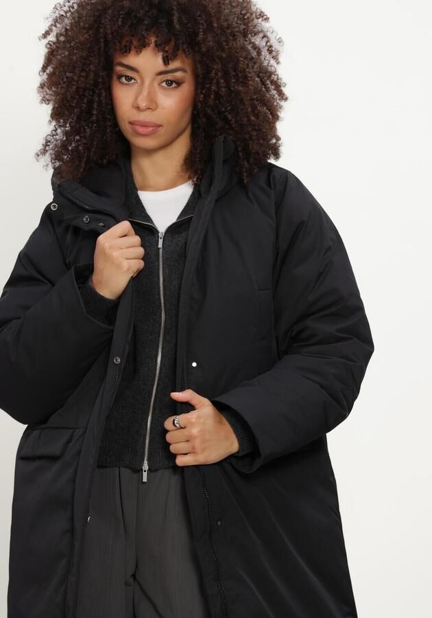 OBJECT Dames Jassen Objkelyn L s Re Long Jacket Noos Zwart - Foto 4
