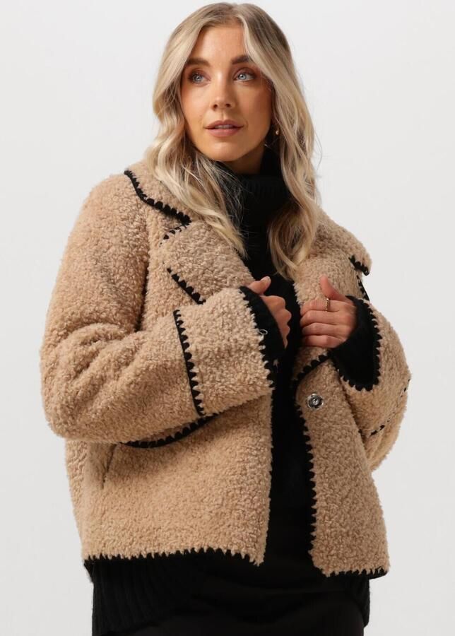 OBJECT Dames Jassen Objshiren Jacket 128 Beige - Foto 4