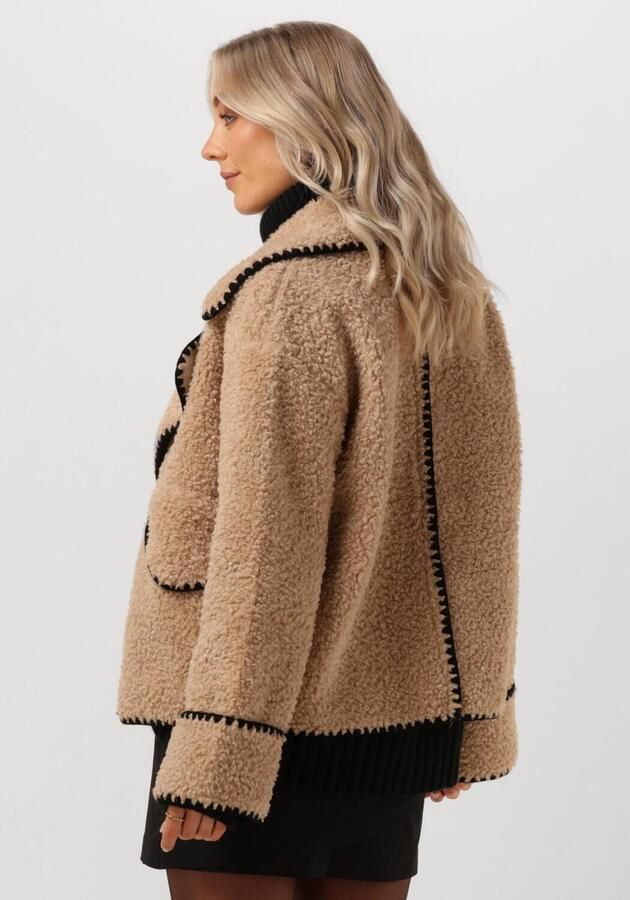 OBJECT Dames Jassen Objshiren Jacket 128 Beige - Foto 2