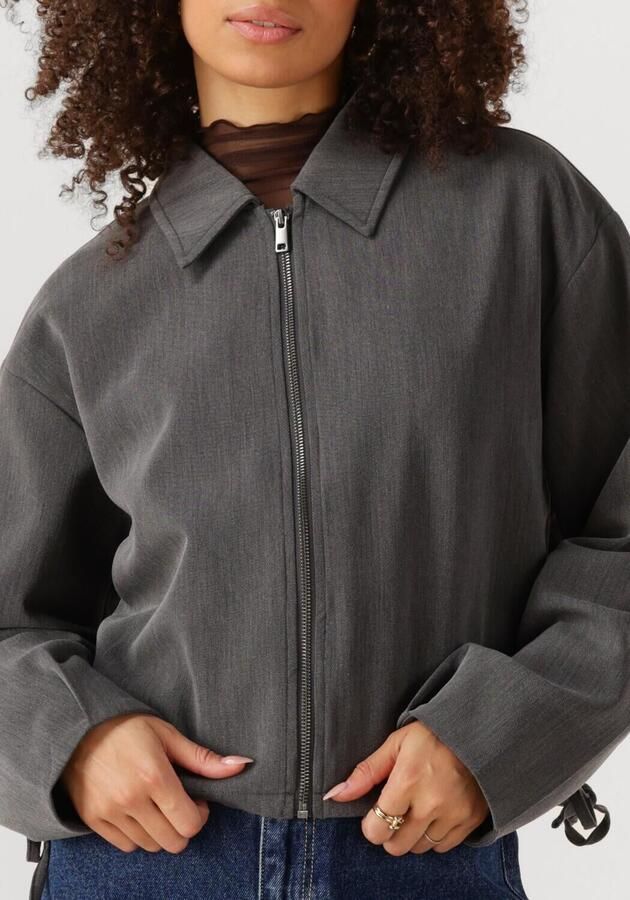 OBJECT Dames Jassen Objsigrid Re Lo Bomber Antraciet - Foto 2