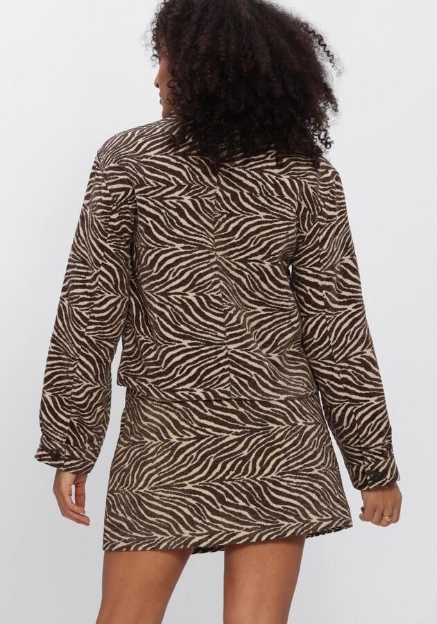 OBJECT Dames Jassen Objthea L sre Short Jacket Bruin - Foto 3